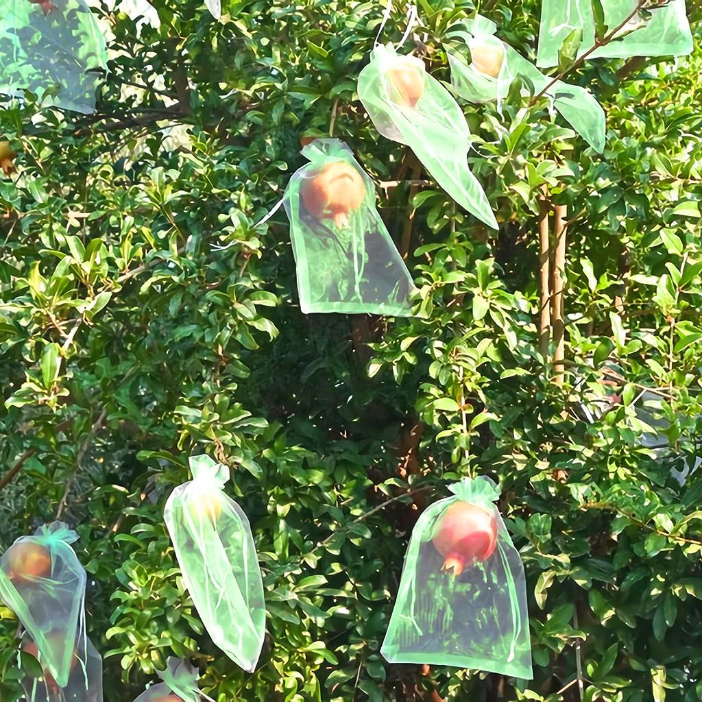 Optifit 50pcs Fruit Protection Bags for Apples, Mango Orange, Pomegranate, Guava, Grape, Papaya, 20 * 15cm Drawstring Net Barrier Bag, Breathable, Easy to Use, Resistant to Insects and Birds Optifit 50pcs Fruit Protection Bags for Apples, Mango Orange, Pomegranate, Guava, Grape, Papaya, 20 * 15cm Drawstring Net Barrier Bag, Breathable, Easy to Use, Resistant to Insects and Birds